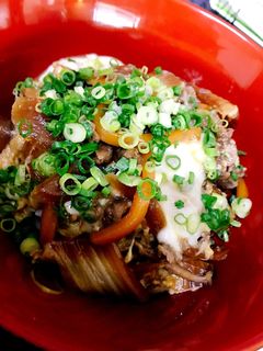 【すき焼き丼】すき焼きの残り汁で超簡単♪-レシピのメイン写真