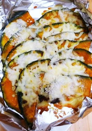 かぼちゃのチーズ焼き-レシピのメイン写真