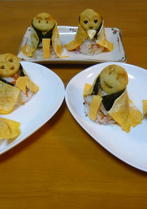 アンパンマンポテトでひな祭りちらし寿司-レシピのメイン写真