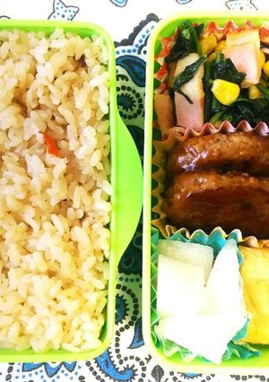 中１男子お弁当★'18/8/26-レシピのメイン写真