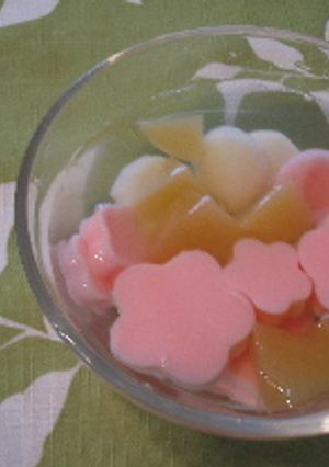 ひな祭り白玉スイーツ-レシピのメイン写真