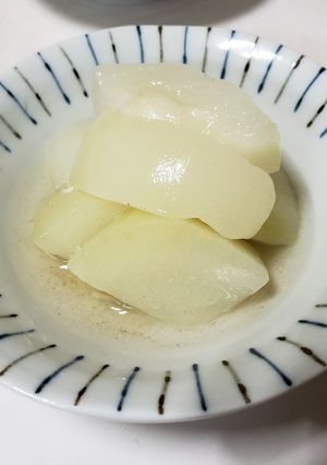 夕顔のお出汁蒸し♪-レシピのメイン写真