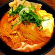 茅乃舎でキムチラーメン