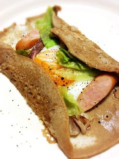 そば粉のガレット-レシピのメイン写真