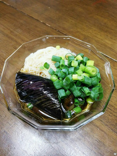揚げ茄子の煮浸し そうめん添え-レシピのメイン写真