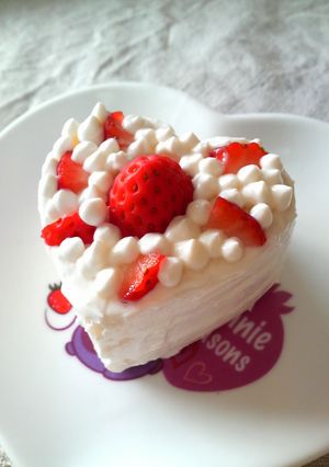 【離乳食】なんちゃってプチデコケーキ-レシピのメイン写真