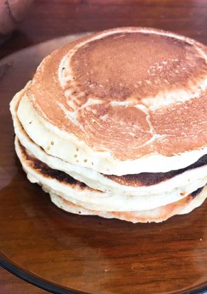 【HM、牛乳不使用】おとうふホットケーキ-レシピのメイン写真