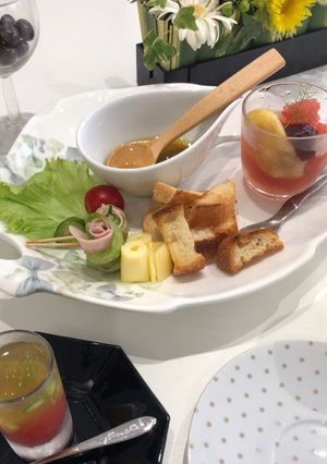 甘酒でバーニャカウダ風ソースのピンチョス-レシピのメイン写真