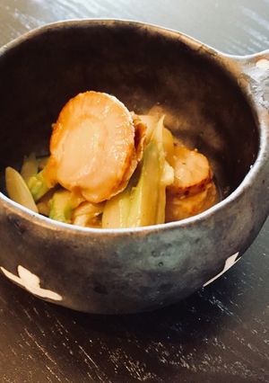 アスパラとホタテのバター炒め ☆☆-レシピのメイン写真