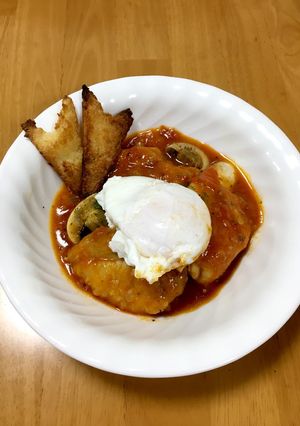 鶏肉のマレンゴ風（鶏肉のトマト煮込み）-レシピのメイン写真