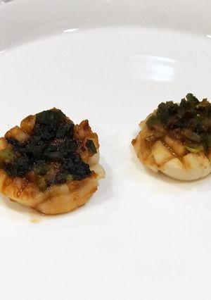 【無塩】ホタテの麻辣ネギ味噌焼き-レシピのメイン写真