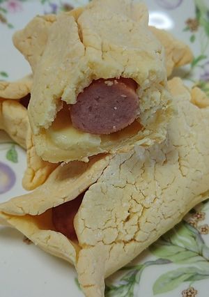 惣菜米粉パン～ソーセージチーズパン～-レシピのメイン写真