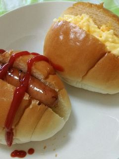 ☆ホットドッグ&エッグサンド☆-レシピのメイン写真