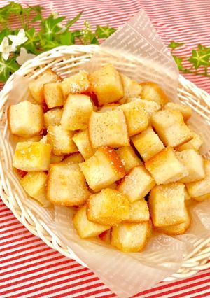 ＊食パンでさっくさく♡シュガーラスク＊-レシピのメイン写真