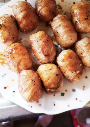 肉巻きおにぎり-レシピのメイン写真