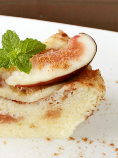 卵不使用!いちじくジャムのつぶつぶケーキ-レシピのメイン写真