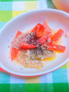 【ヘルシー】甘酒と黒酢の鯖缶マリネ-レシピのメイン写真