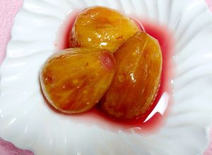 イチジクのワイン煮♪簡単♪美味しい-レシピのメイン写真