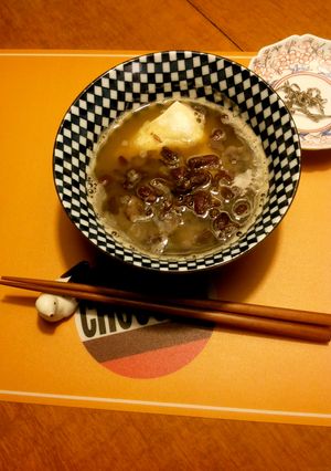 キドニービーンズで！お汁粉もどき-レシピのメイン写真