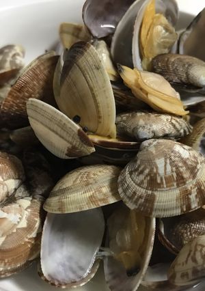 簡単 アサリの酒蒸し-レシピのメイン写真