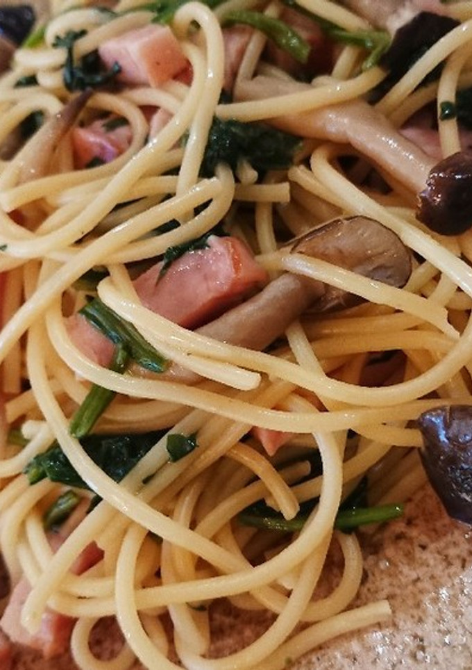 湯切りいらず！簡単和風パスタ-レシピのメイン写真