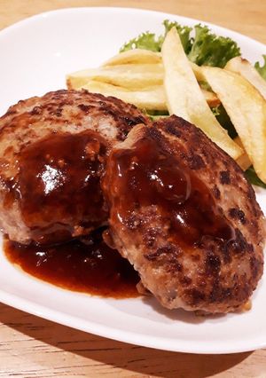 ハンバーグ♪-レシピのメイン写真