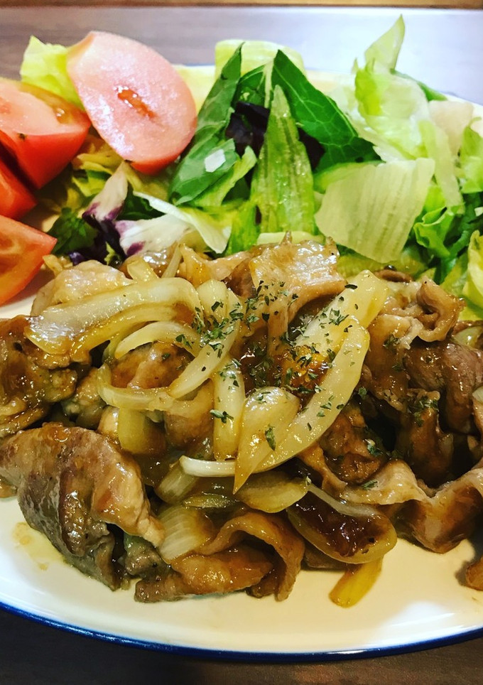 【簡単】豚肉の生姜焼き（生姜抜き）-レシピのメイン写真