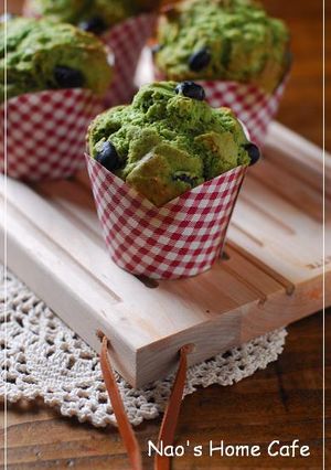 黒豆抹茶マフィン-レシピのメイン写真