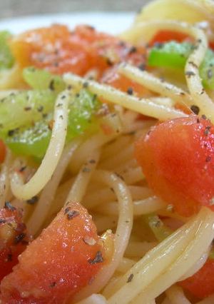 トマトとセロリのさっぱり☆パスタ-レシピのメイン写真