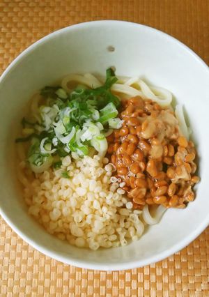 私の好きな三色うどん-レシピのメイン写真