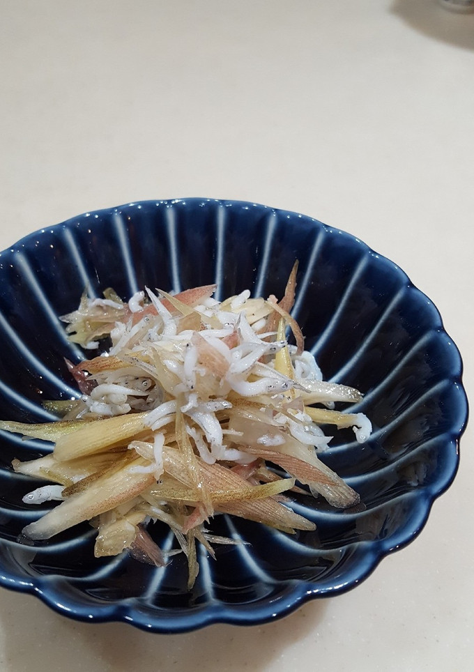 やみつき！ミョウガとしらすのごま油あえ-レシピのメイン写真