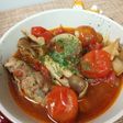 キャベツの豚肉ロール煮込み♪