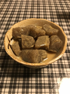 ちぎりこんにゃくの味噌和え-レシピのメイン写真