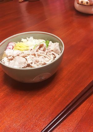 冷しゃぶのさっぱりうどん-レシピのメイン写真