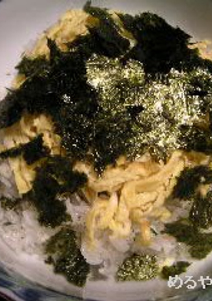 あの香りご飯が散らし寿司に！-レシピのメイン写真