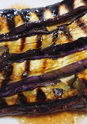 ナスのグリル焼き(黒酢ドレがけ)-レシピのメイン写真