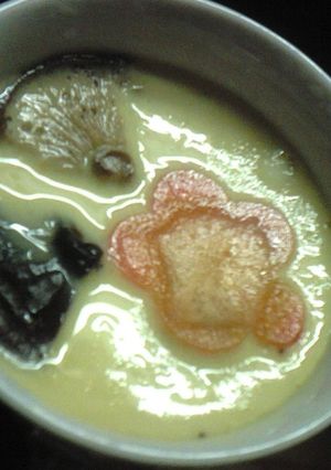 花の茶碗蒸し-レシピのメイン写真
