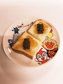 ❁マーマレードとチョコのトースト❁-レシピのメイン写真