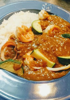 海老シーフードカレー-レシピのメイン写真