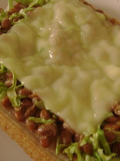 うまうま☆キャべ納豆トースト-レシピのメイン写真