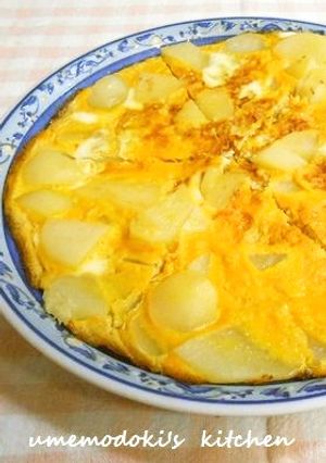 スペインオムレツ風・ジャガイモの卵とじ-レシピのメイン写真