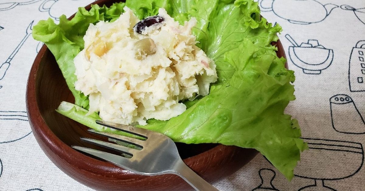 ツナとミックスビーンズのポテトサラダ！ by 速水ユウ 【クックパッド