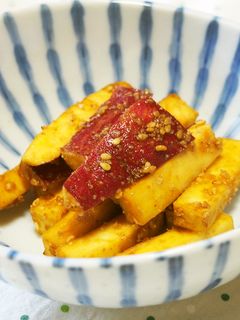さつま芋のごま和え♪ごまたっぷり♪-レシピのメイン写真
