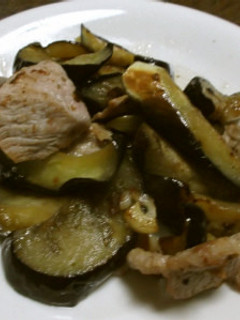 ナスと豚肉のにんにく炒め-レシピのメイン写真
