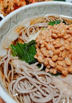 ネバネバづくしの冷やしそば★-レシピのメイン写真