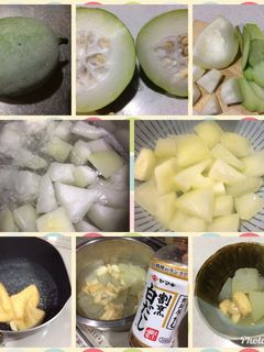 冬瓜と薄揚げあっさり煮-レシピのメイン写真