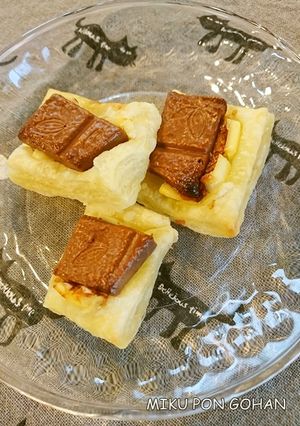 クリームチーズとチョコのひとくちパイ-レシピのメイン写真