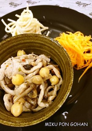 うさぎとひよこ豆のイタリアンソテー-レシピのメイン写真