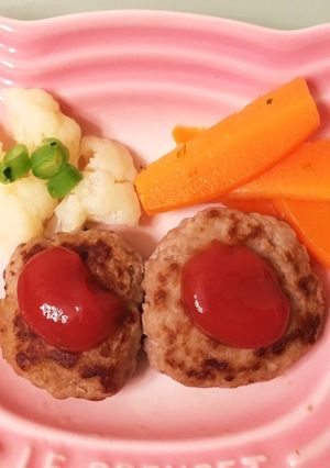 幼児食（1歳〜）ハンバーグ-レシピのメイン写真