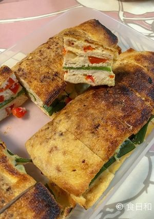 鶏ひき肉油揚げサンド-レシピのメイン写真